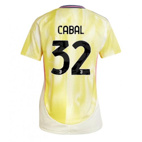 Dámy Fotbalový dres Juventus Juan Cabal #32 2024-25 Venkovní Krátký Rukáv